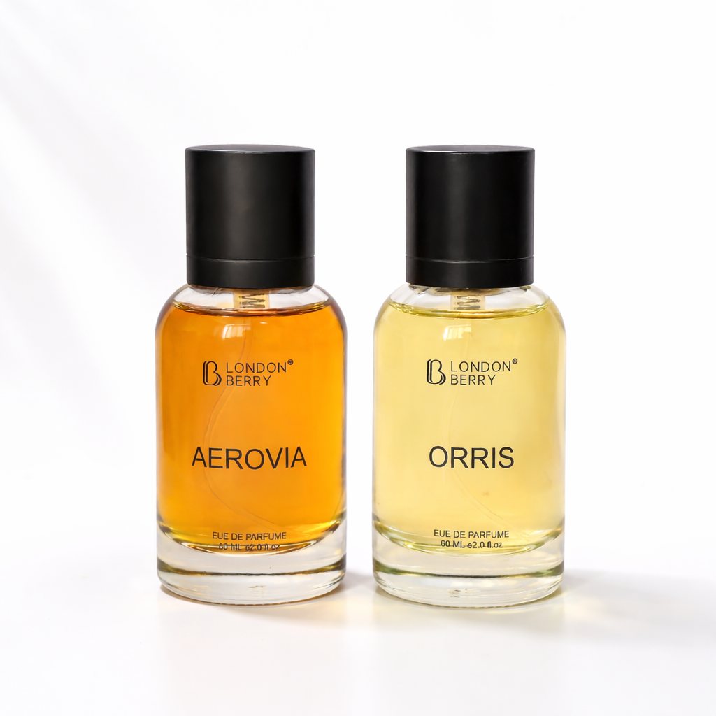 Dual Aura Collection  |  Orris & Aerovia Eau De Parfum Combo | 60 ml + 60 ml | Unisex Luxury Perfume Set